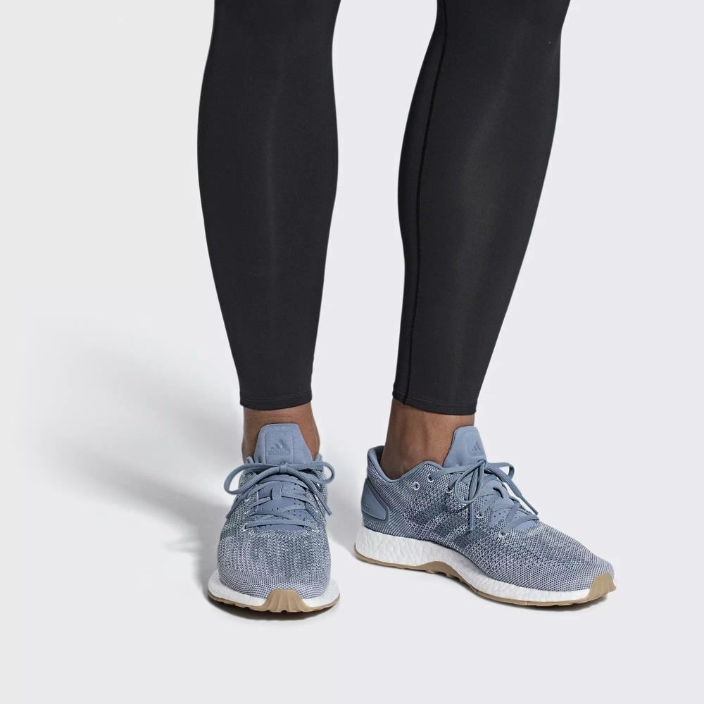 Adidas Pureboost DPR Tenis Para Correr Azules Para Hombre (MX-13213)